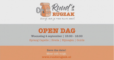 Ruud’s Rugzak – Open Dag op alle werkplaatsen